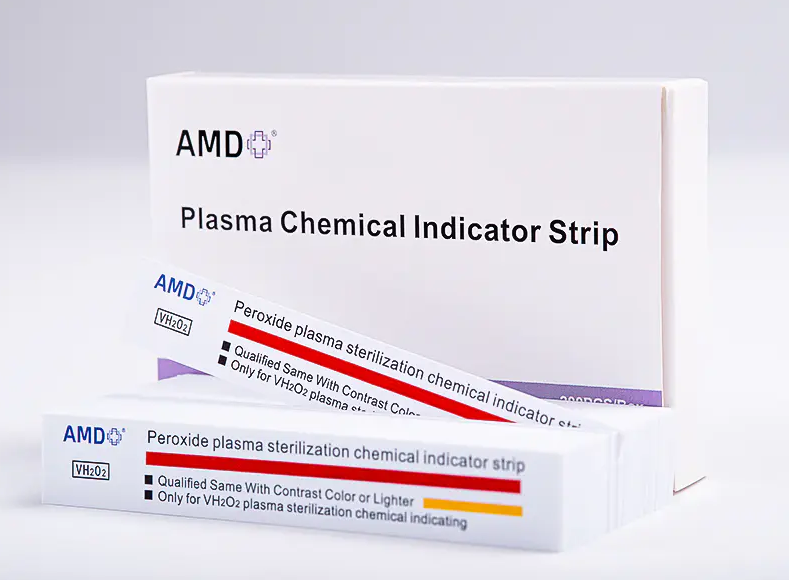 증기 표시 스트립 테이프: 살균 보호